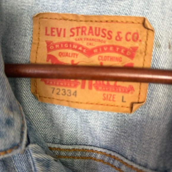 Levi's trucker jacket light denim wash unisex - Picture 5 of 8